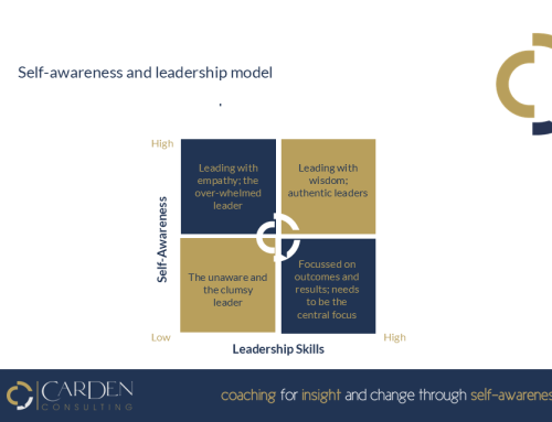 Julia Carden’s self-awareness and leadership model